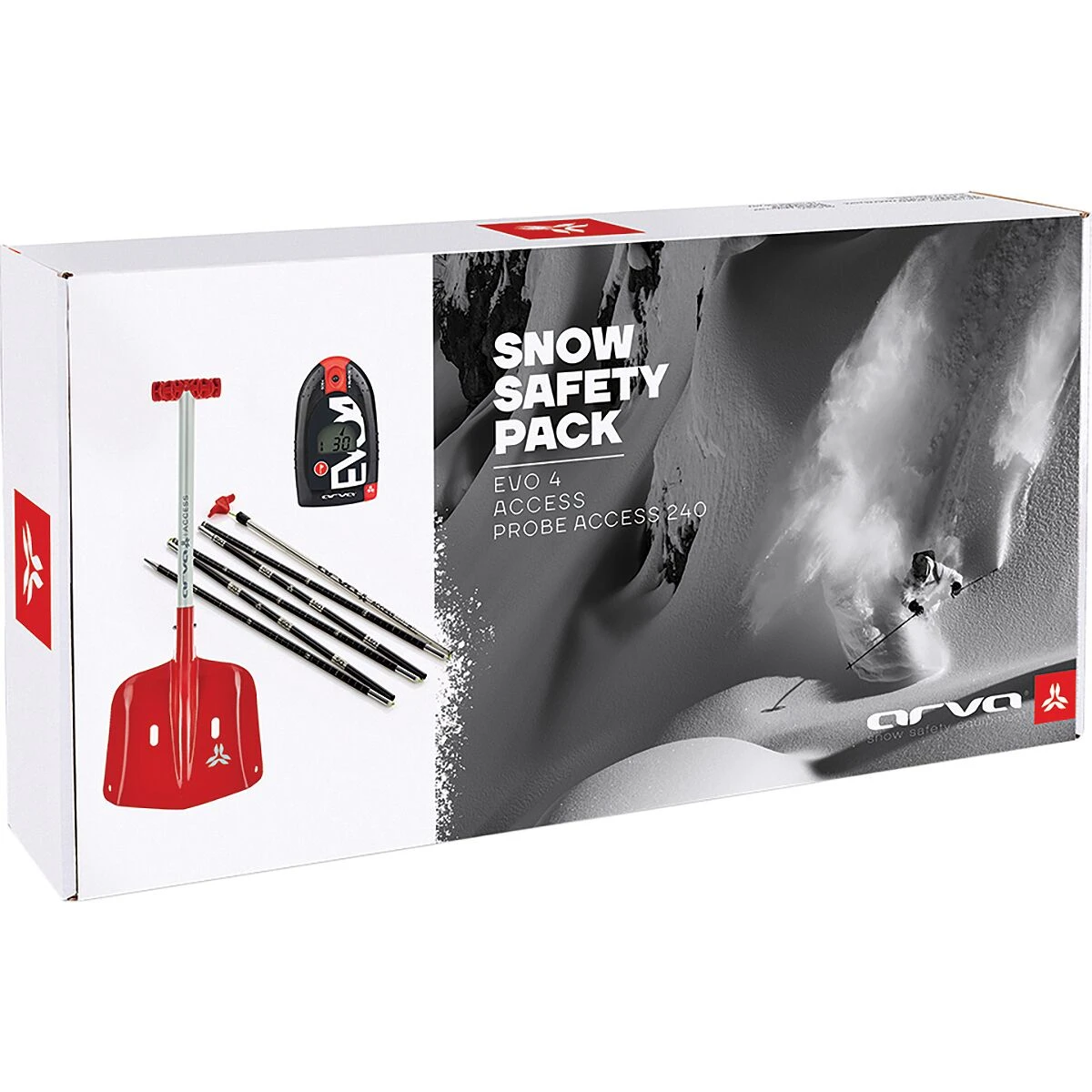 ARVA Avalanche Beacons Evo4 Combo Kit 3 ARVA Avalanche Beacons Evo4 Combo Kit