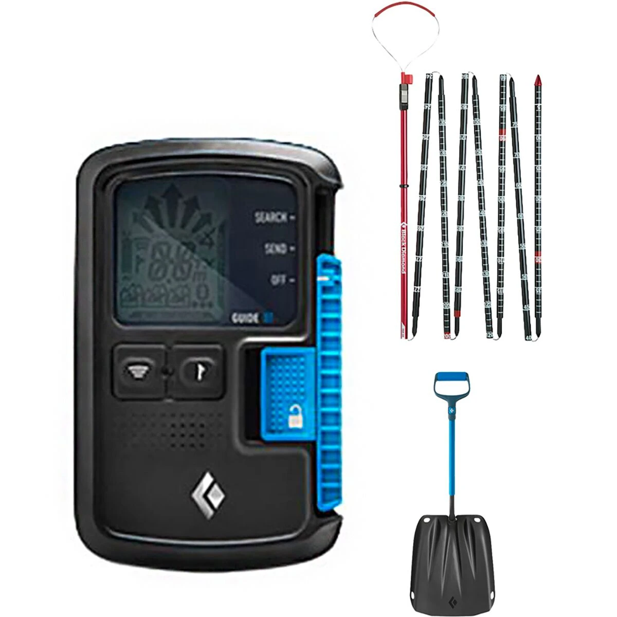 Black Diamond Avalanche Beacons Guide Avy Safety Set 3 Black Diamond Avalanche Beacons Guide Avy Safety Set